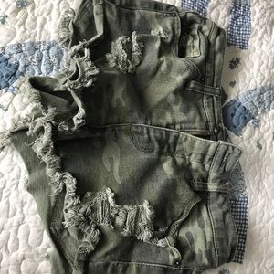 ▪️Camo Booty Shorts▪️